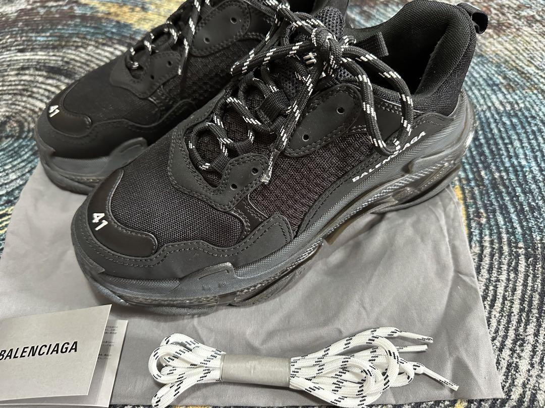 バレンシアガ BALENCIAGA トリプルS クリアソール 41