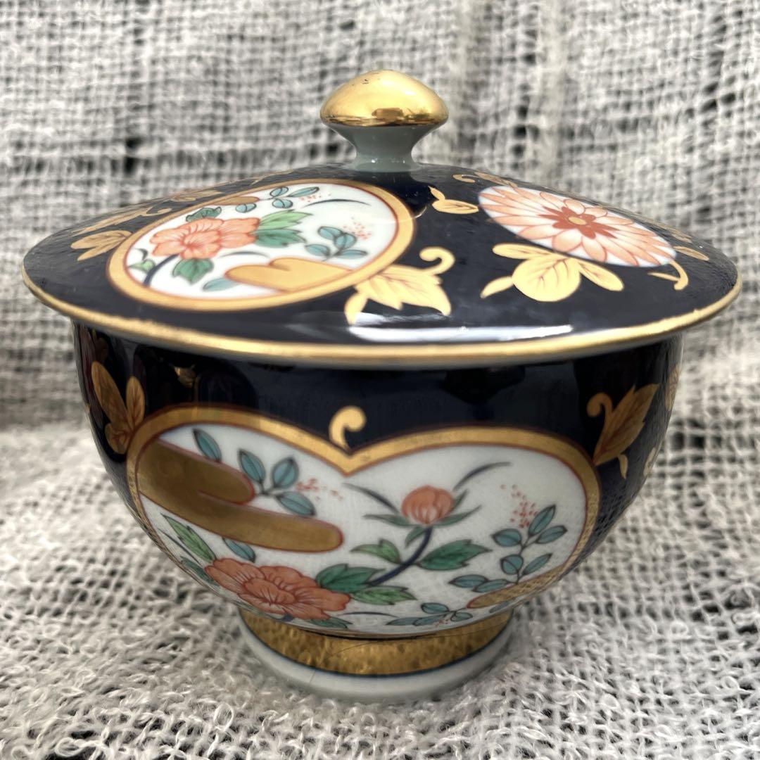 有田焼　古伊万里　金彩　清右衛門作　汲出揃 有田焼 古伊万里 金彩 清右衛門作 蓋付汲出揃 5客組 - メルカリ