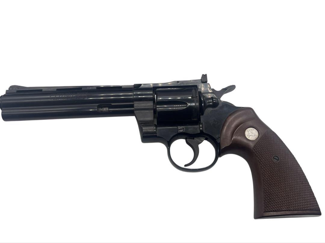MGC社製COLT Python357リボルバー 本革ホルスター付き