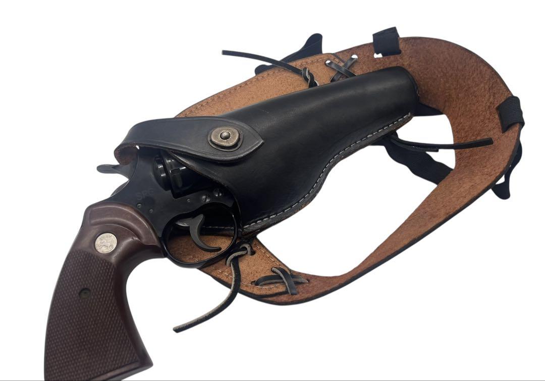 MGC社製COLT Python357リボルバー 本革ホルスター付き - メルカリ