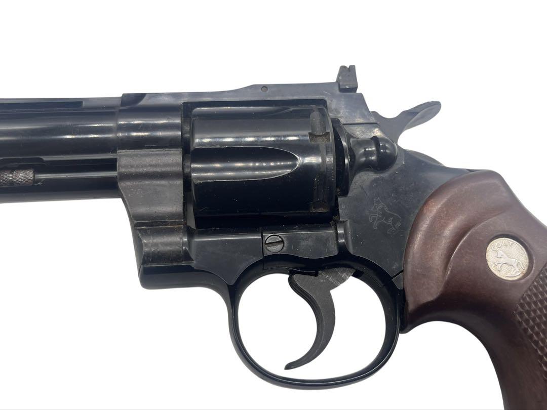 MGC社製COLT Python357リボルバー 本革ホルスター付き