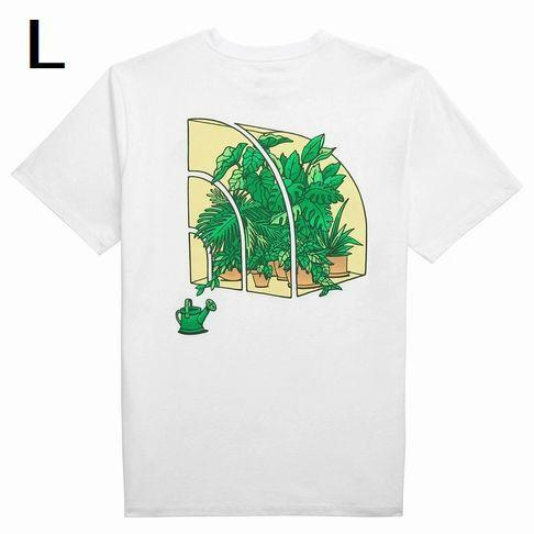 ザ ノースフェイス クラウン シャイネス 半袖Tシャツ L 白 ホワイト
