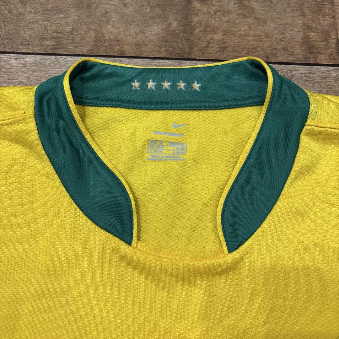 【極美品】ブラジル代表 ユニフォーム ドイツ ワールドカップ 06-07 XL 極美品】ブラジル代表 ユニフォーム ドイツ ワールドカップ 06