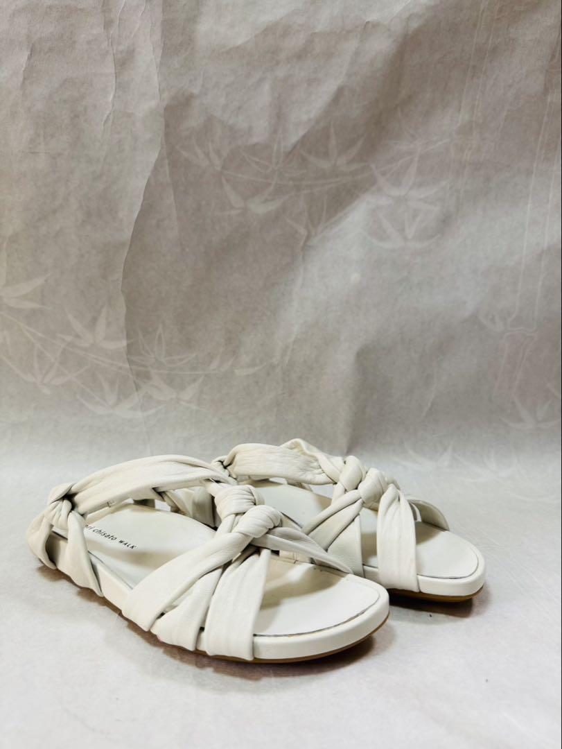 tumori chisato walk サンダル　白色　23.5