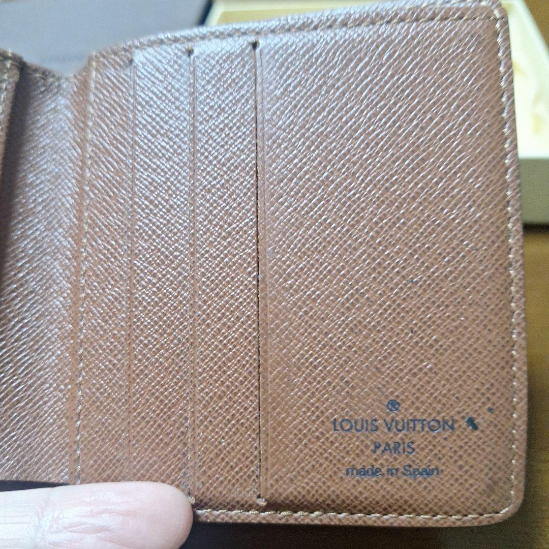 Louis Vuitton モノグラム ニつ折り財布　良品