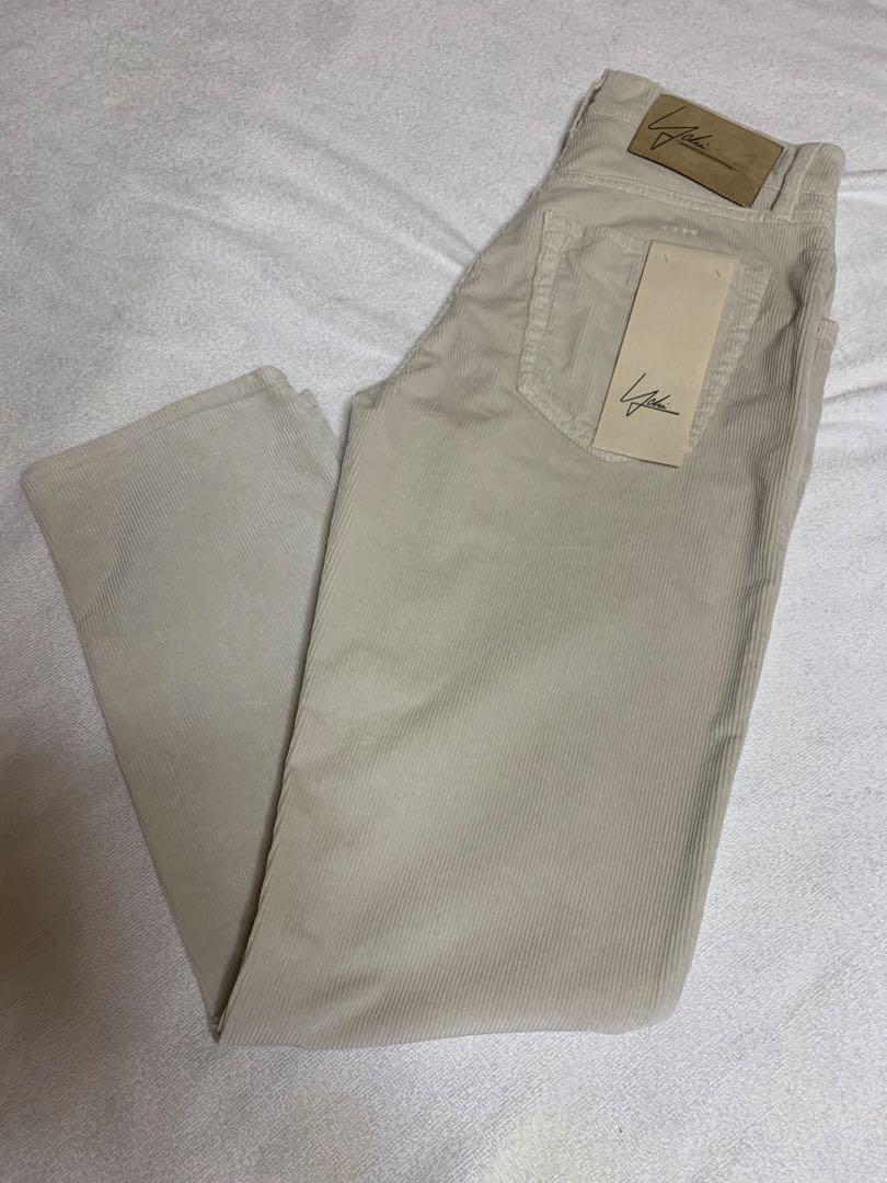 【新品】YCHAIイカイ28ロブスト　オフホワイト　コーデュロイパンツ