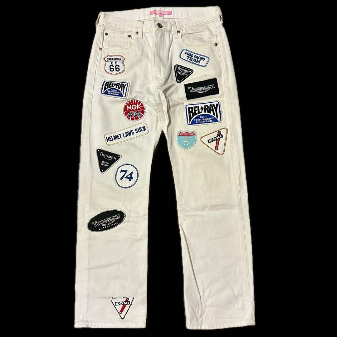 03SS JUNYA WATANABE MAN ワッペンデニムパンツ 初期 - メルカリ