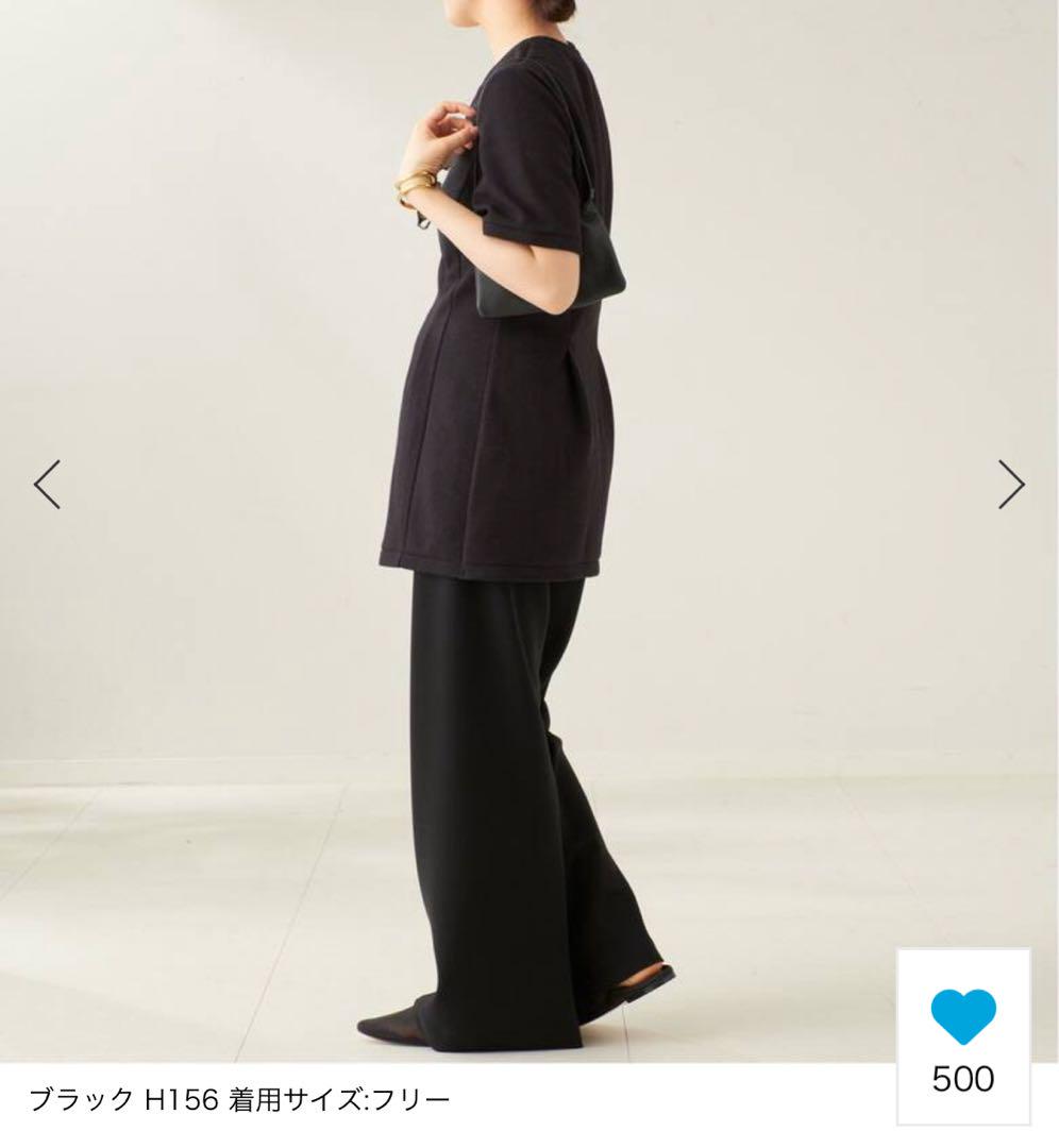 フォルム チュニックTシャツ（Tシャツ／カットソー）｜Plage