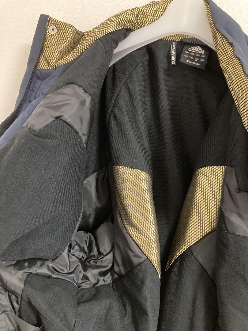 【美品】adidas アウター　メンズ　ベンチコート　中綿コート