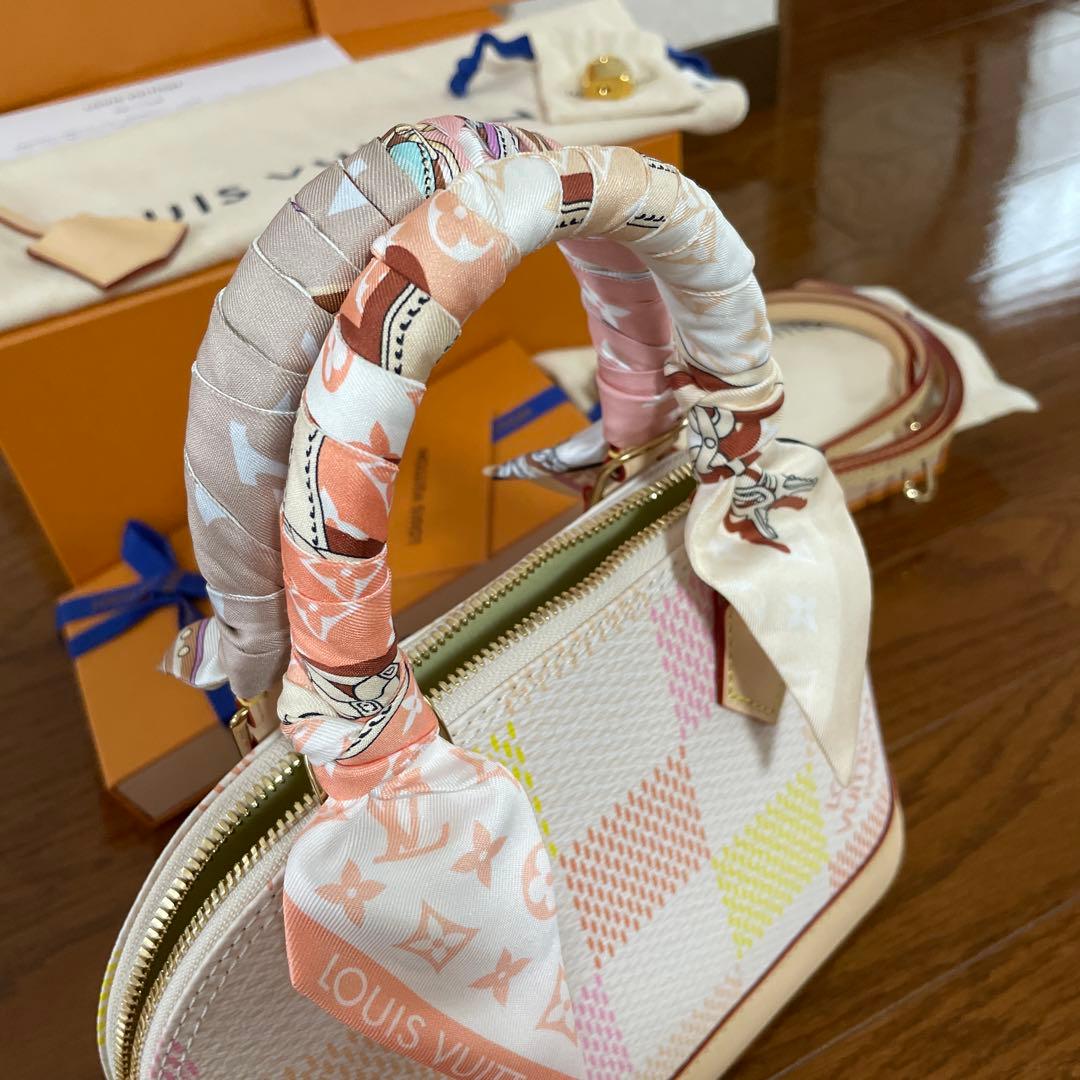 新品未使用品　LOUIS VUITTON アルマbb 2024春ダミエリシャス