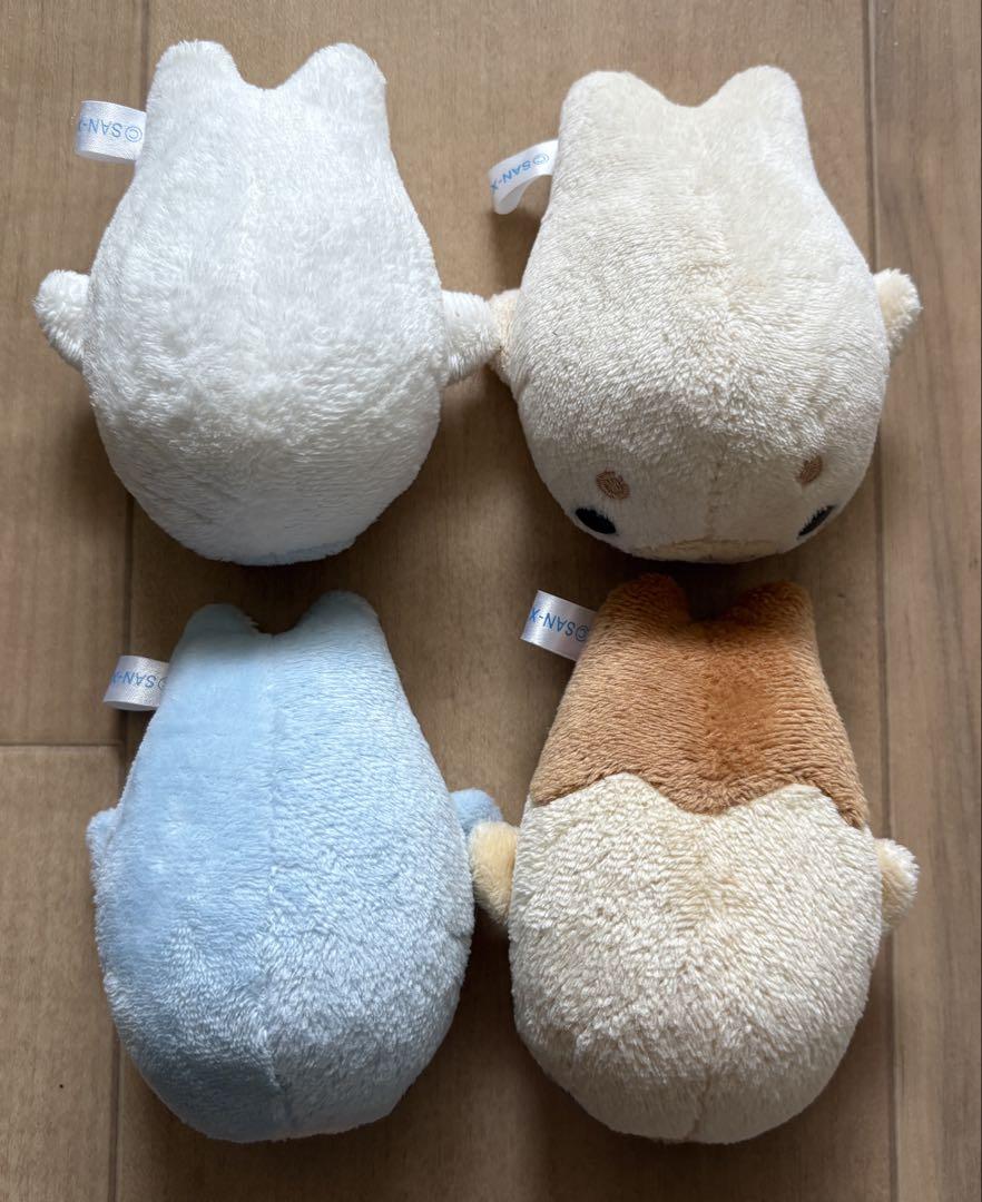 まめゴマ　ぬいぐるみ　4種セット　SAN-X