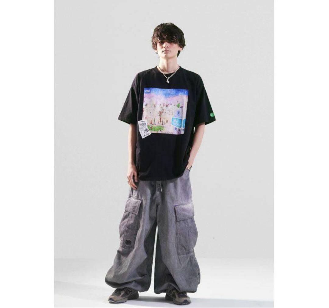 zutomayo Denim Cargo Pants 2xl　愛のペガサス