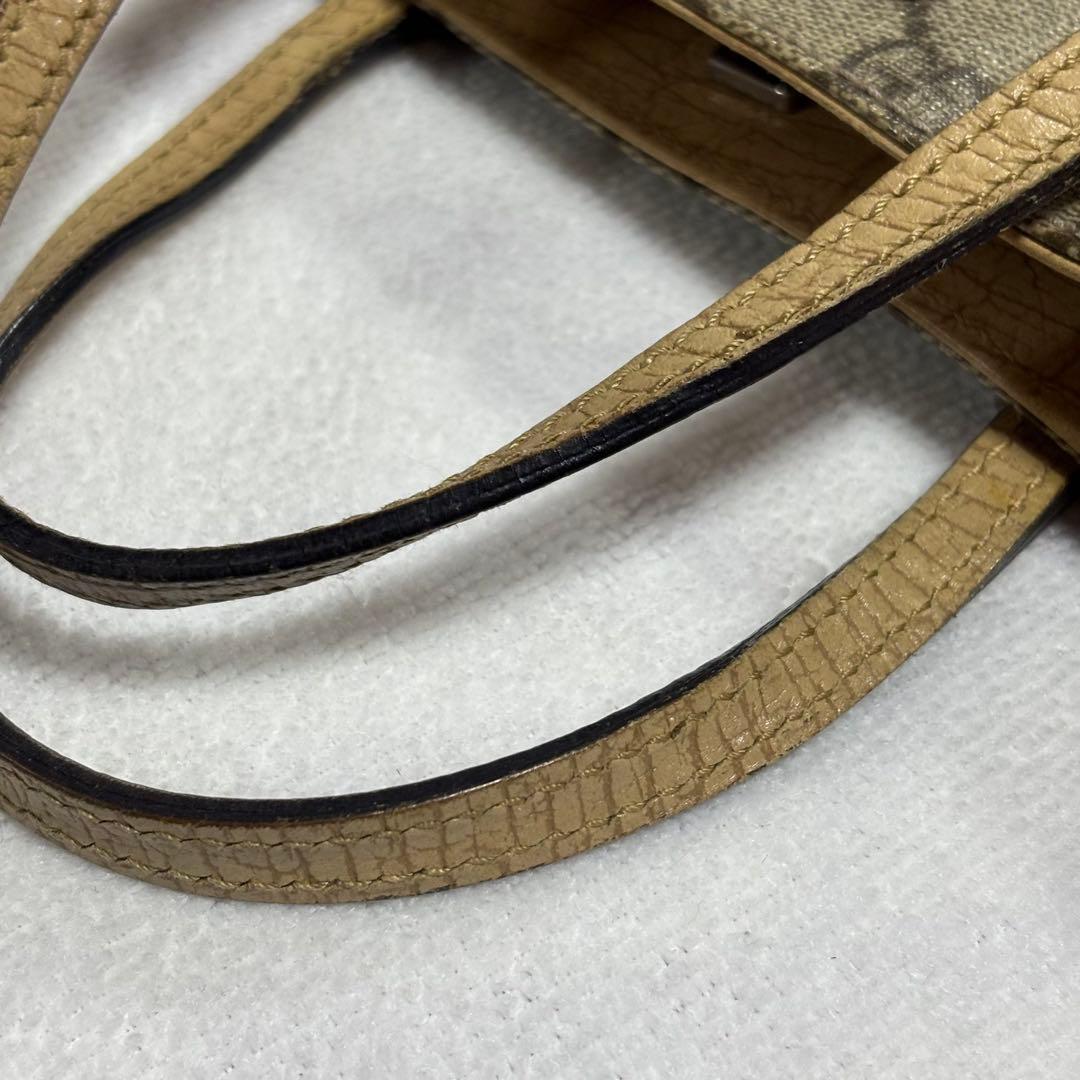 GUCCI GGキャンバス 縦型トートバッグ GUCCI GGキャンバス 縦型トートバッグ