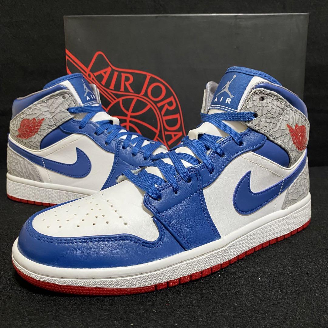 NIKE AIR JORDAN 1 MID TRUE BLUE ジョーダン