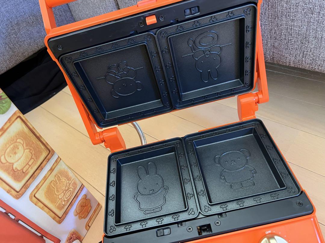 バーベキュー・調理用品 BRUNO miffy GRILL SAND MAKER DOUBLE