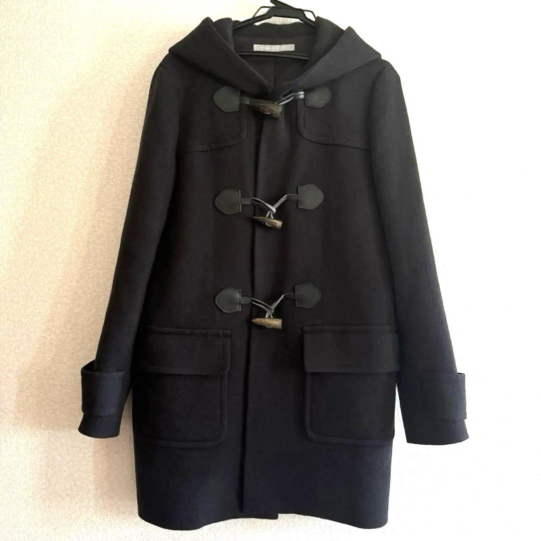 theory luxe セオリーリュクス ダッフルコート ウール100%