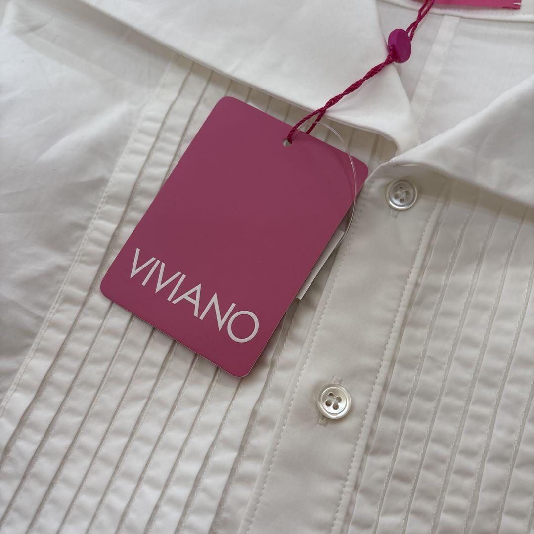 【未使用タグ付】VIVIANO｜24ss セーラーカラーシャツ　ブラウス　長袖 未使用タグ付】VIVIANO｜24ss セーラーカラーシャツ ブラウス 長袖
