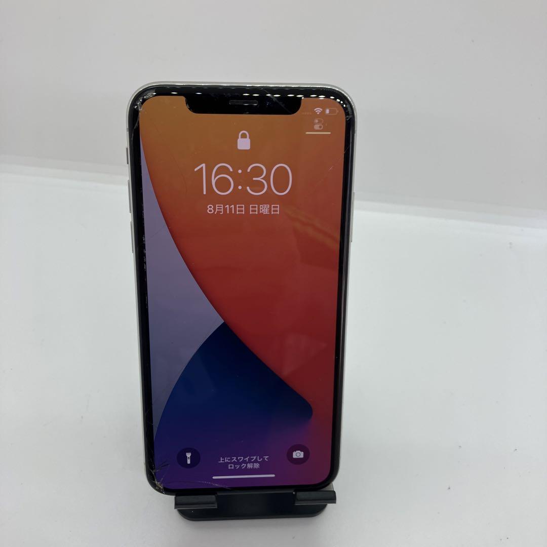 iPhone - iphoneX 256GB 画面割れ　simフリー iPhoneX 256GB 画面割れ SIMフリー