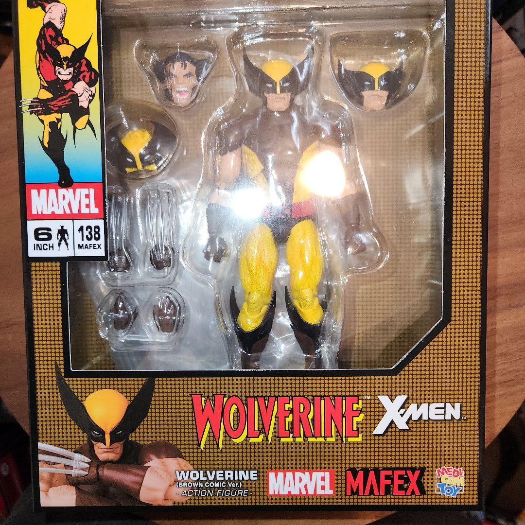 ウルヴァリン　MAFEX　ブラウン