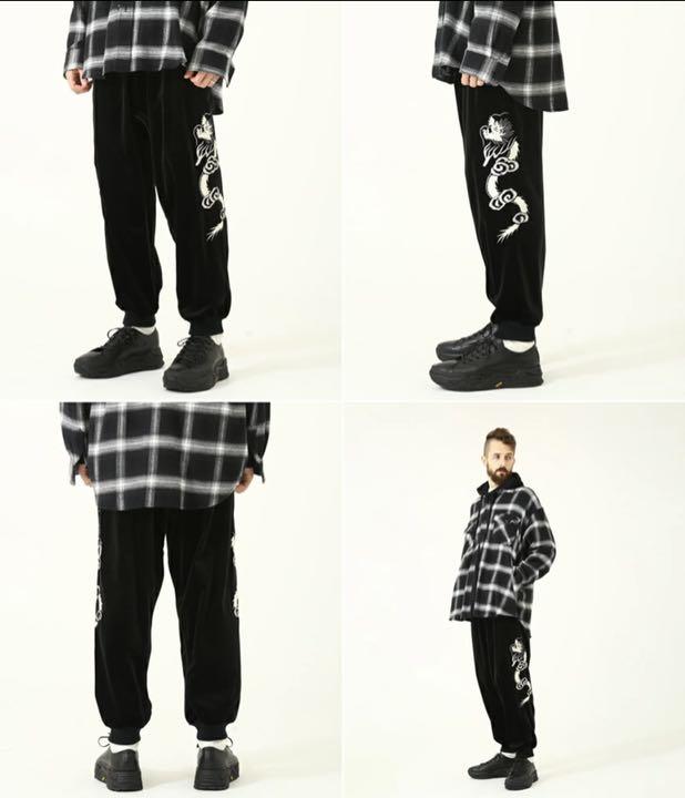 人気新作 東洋エンタープライズGOLD:VELVETEEN SUKA TRACKPANTS r2CL5-m71756658887 国産お得