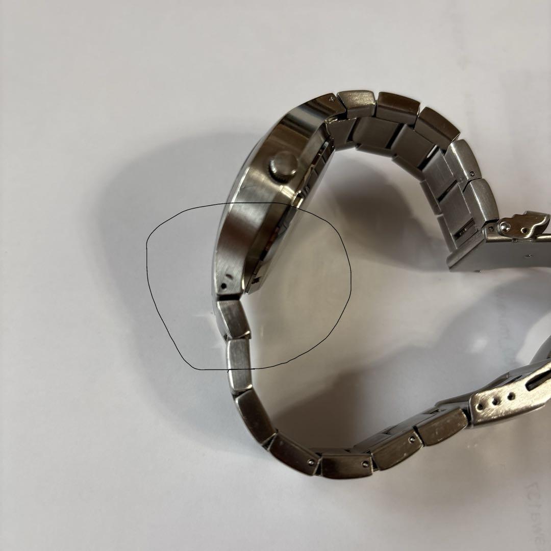 【希少】fossil bigtic 腕時計 y2k アナログ デジタル　漢字