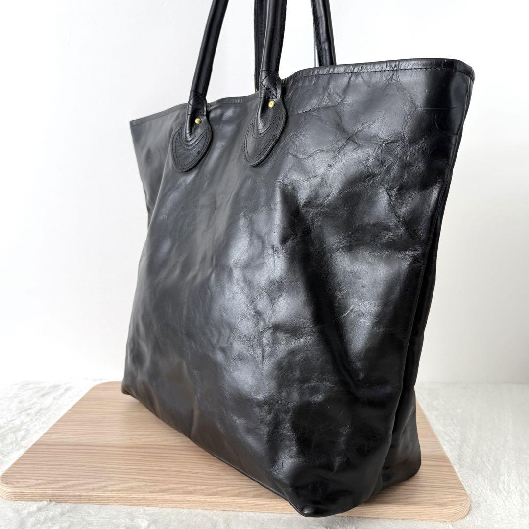 【美品✨️激レア】VANSON バンソン × バックドロップ別注 トートバッグ 黒