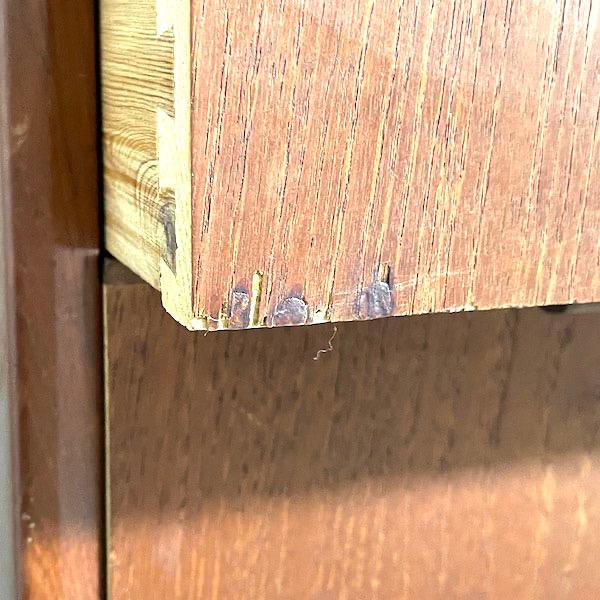 北欧ビンテージ家具　６段チェスト　ハイチェスト　タンス　引き出し