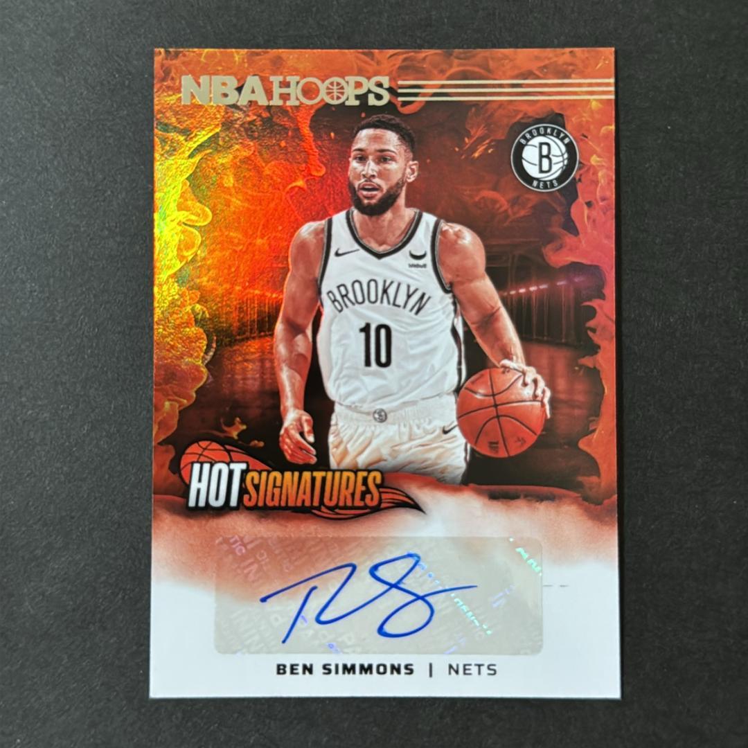 ベン・シモンズ直筆サイン入り超大型写真 … Ben Simmons Ben Simmons ベン・シモンズ Hoops Hot Auto サイン - メルカリ