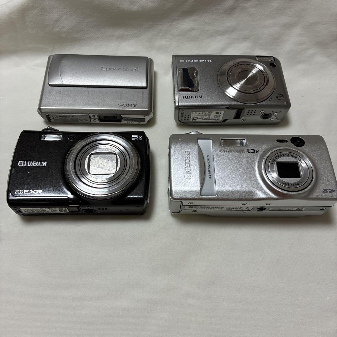 カメラまとめ売り！FUJIFILM SONY KYOCERAジャンク品