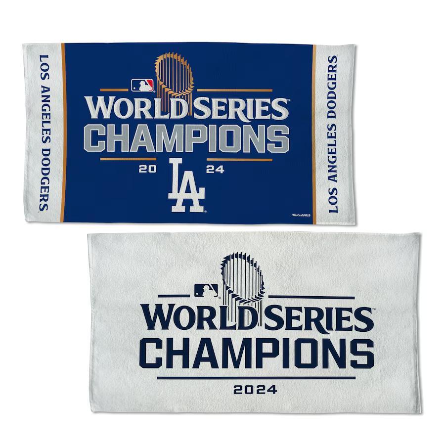 ワールドシリーズ大谷翔平ドジャース優勝ロッカーROOM使用専用両面タオル限定品