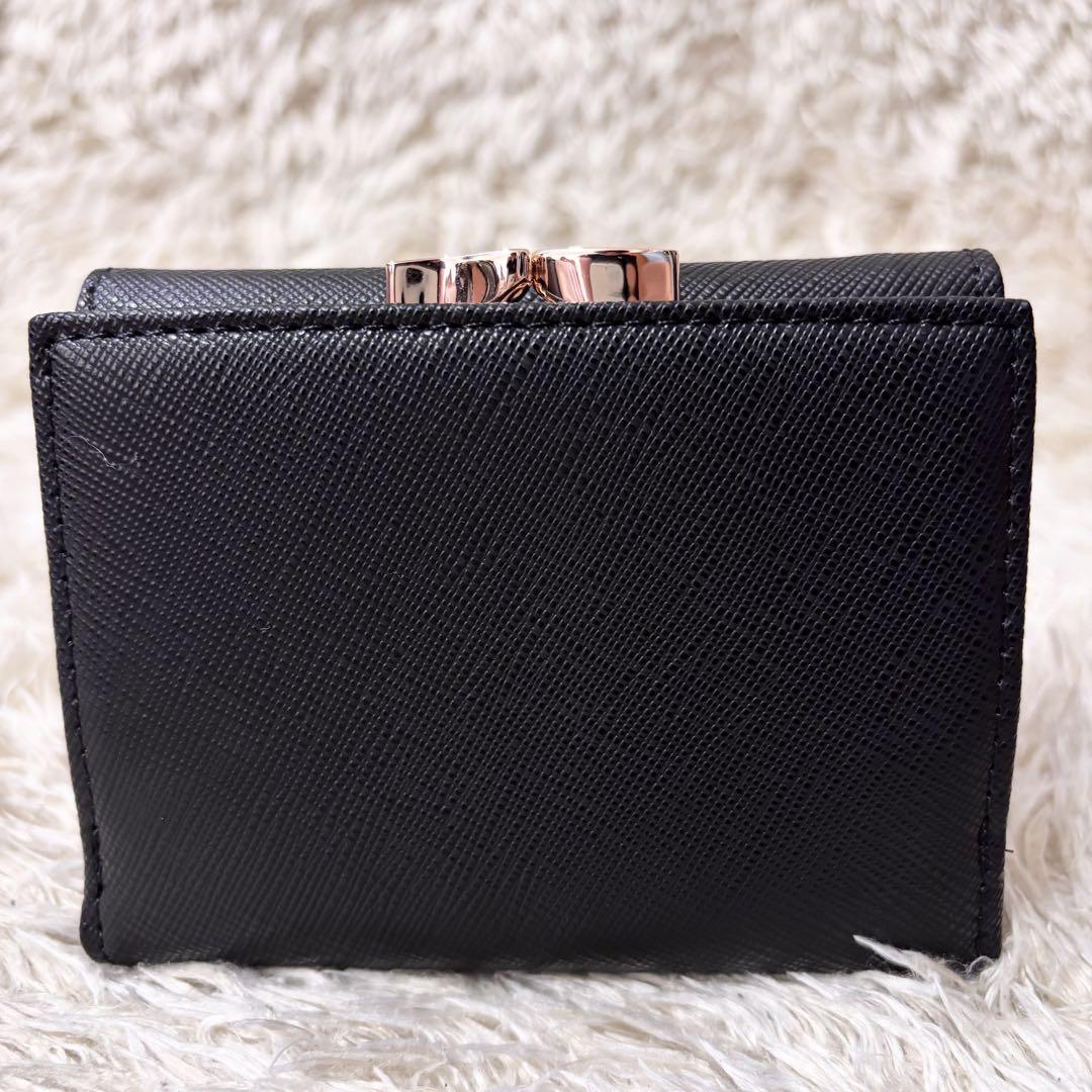 美品 ヴィヴィアンウエストウッド ロンドン 三つ折り財布 レザー