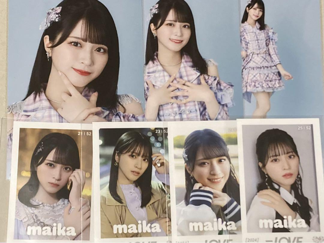 LOVE イコラブ 佐々木舞香 生写真 ミニフォトカード コンプ 絶