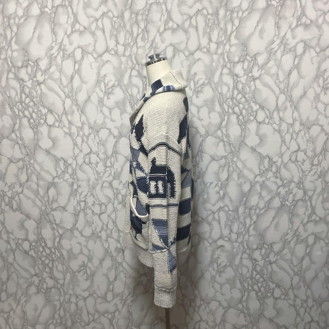 スペシャル　Polo Ralph lauren パッチワークデザインカーディガン