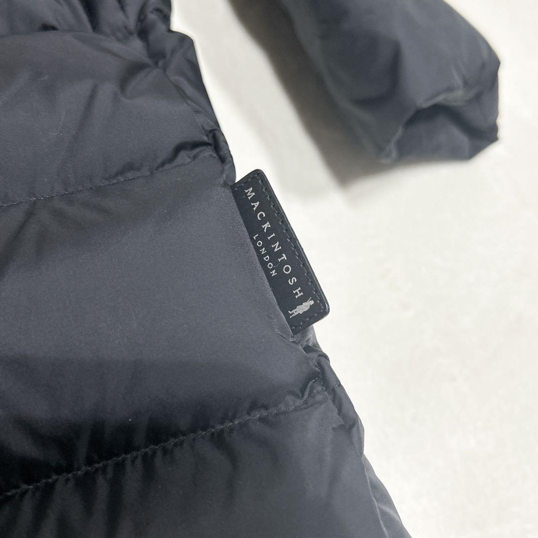 新品タグ付き✨　マッキントッシュ　ロンドン　ダウンコート　ロング　ブラック　40