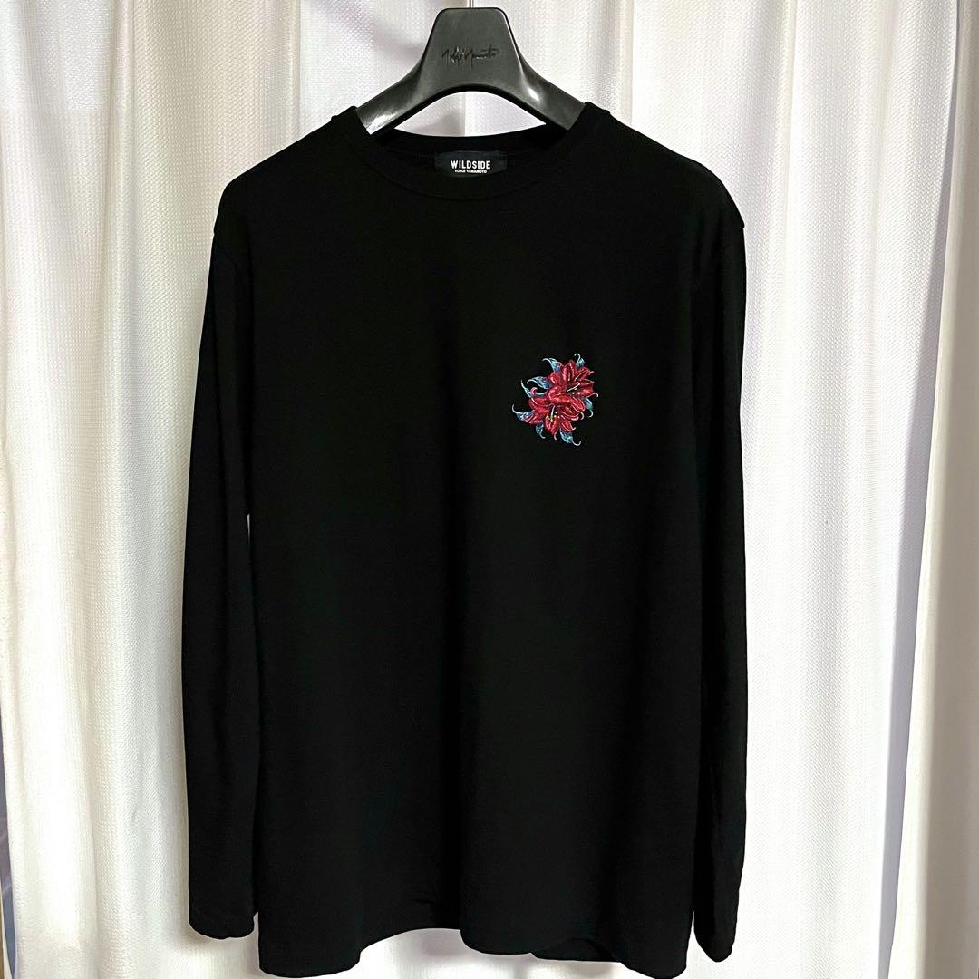 百合 WILDSIDE ヨウジヤマモト Yohji Yamamoto ロンT