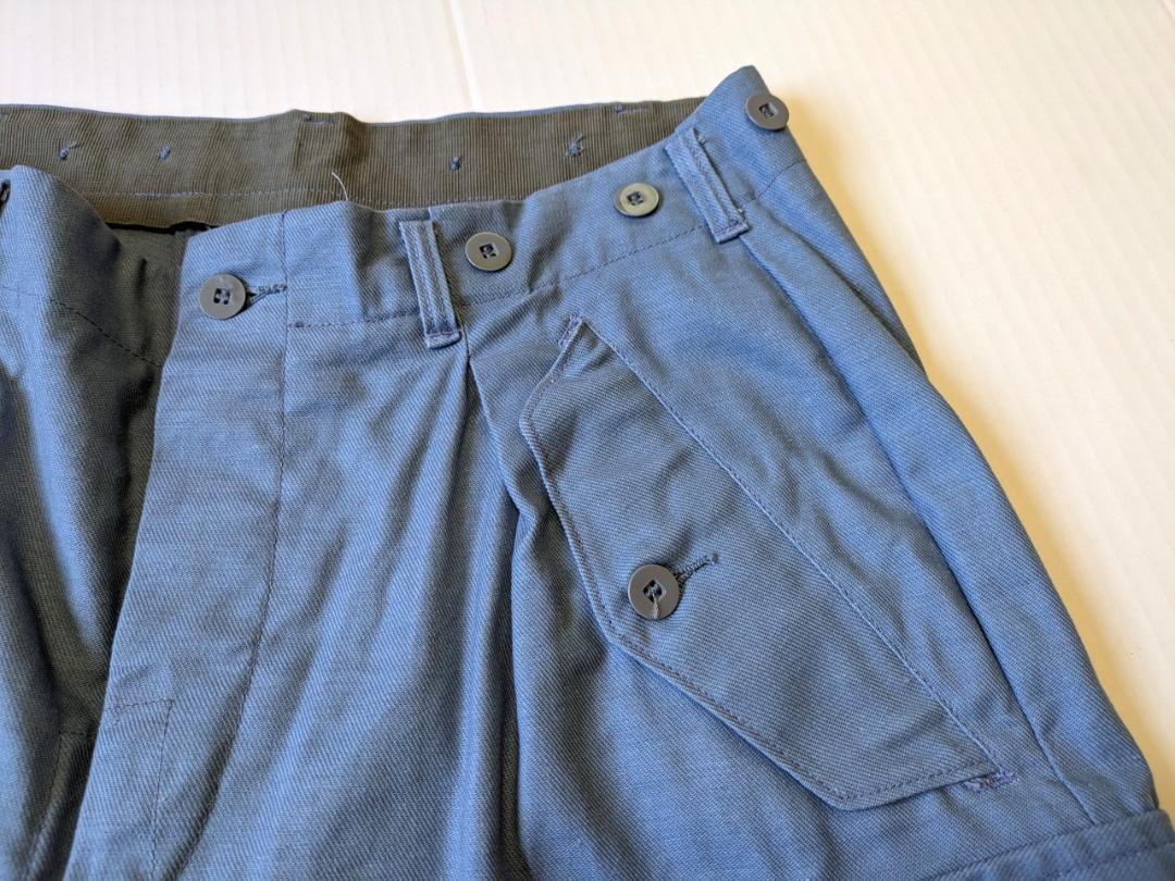 美品 60's スウェーデン軍 M-59 カーゴパンツ ワークパンツ D104