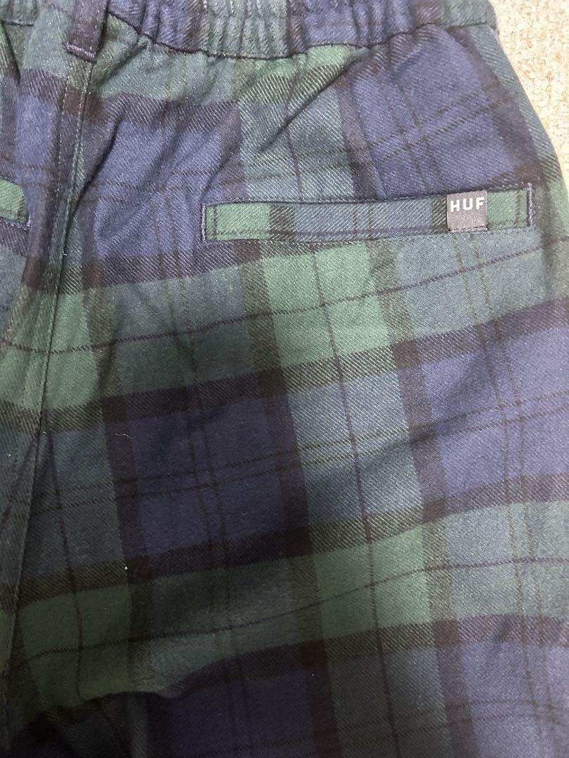 HUF タータンチェック スラックス M