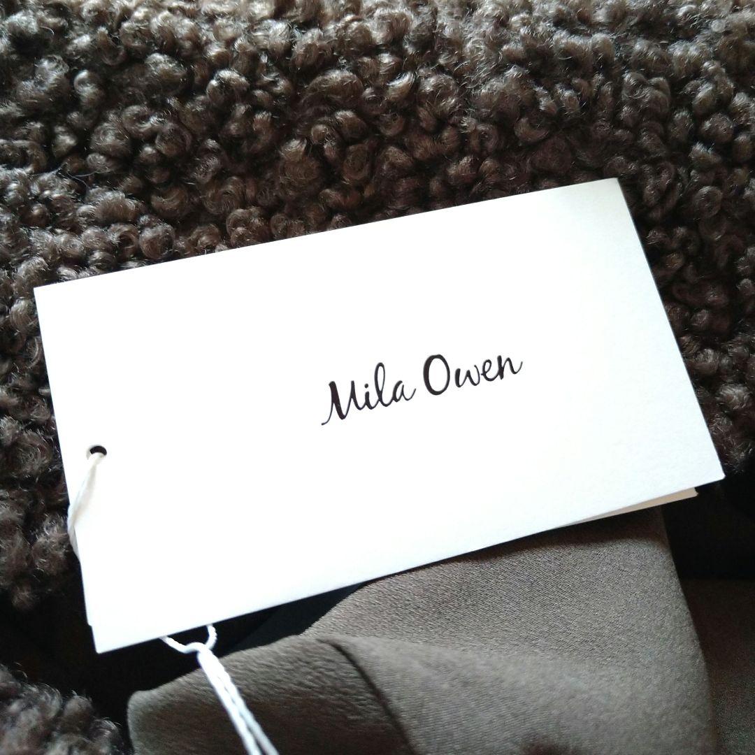 ✤24AW✤未使用【ミラオーウェン】ファブリックデザインバルーンチュニック