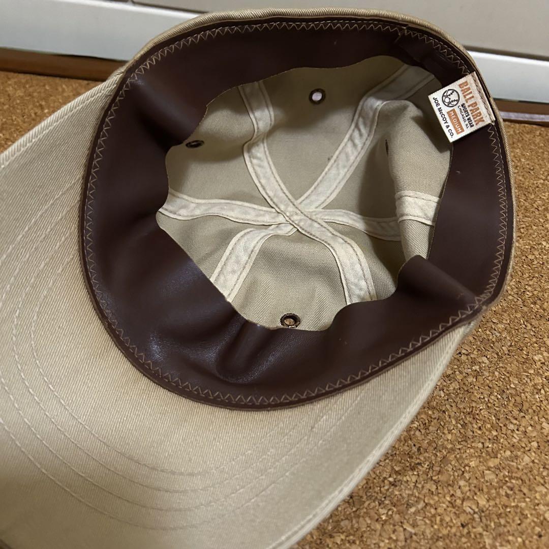 中古品 BALL PARK JOE McCOY 旧マッコイ キャップ 71/2