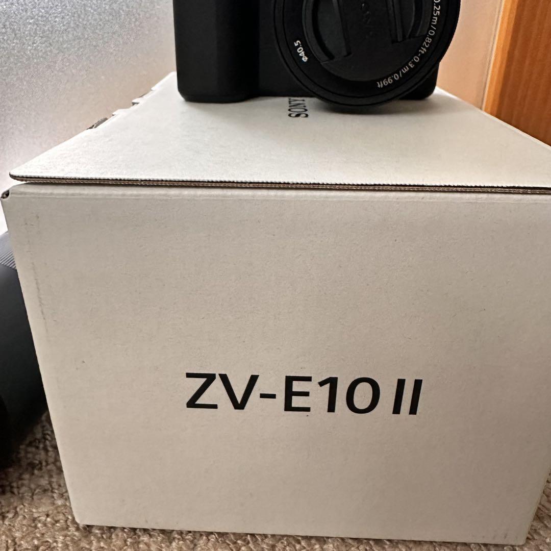 【美品】SONY ミラーレス一眼カメラ ZV-E10 ii ダブルレンズキット