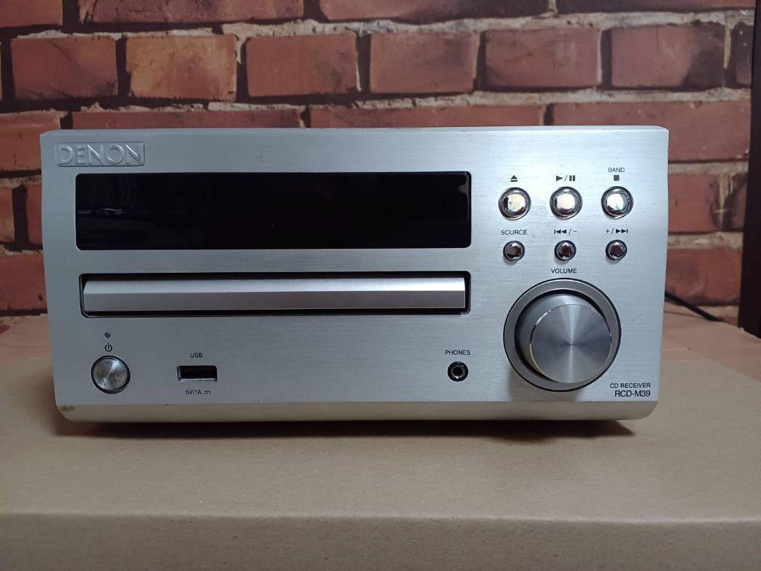 DenonRCD-M39CDレシーバー iPod対応 プレミアムシルバー※訳あり