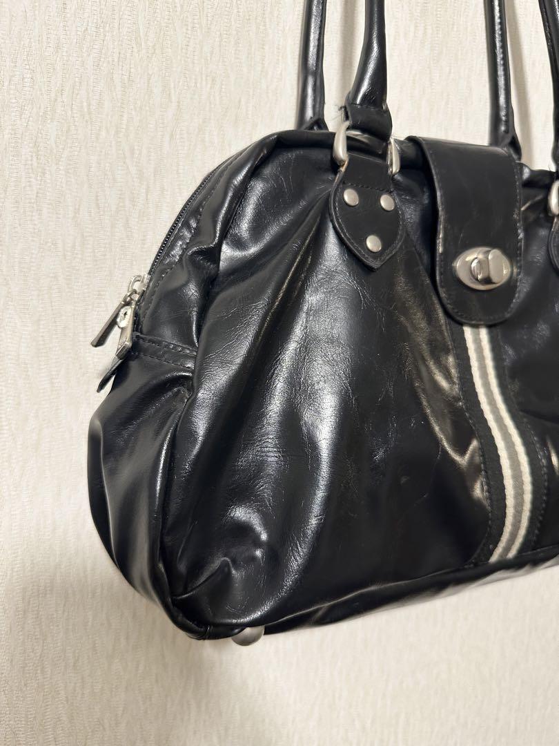 バッグ FRED PERRY 90s PU Leather Boston Bag Fred Perry 90s PU Leather Boston Bag メンズ