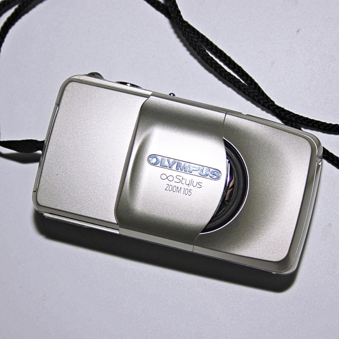 【完動品】OLYMPUS ∞Stylus ZOOM105 フィルム 動作確認済み 中古】OLYMPUS オリンパス ∞ STYLUS ZOOM 105 コンパクト