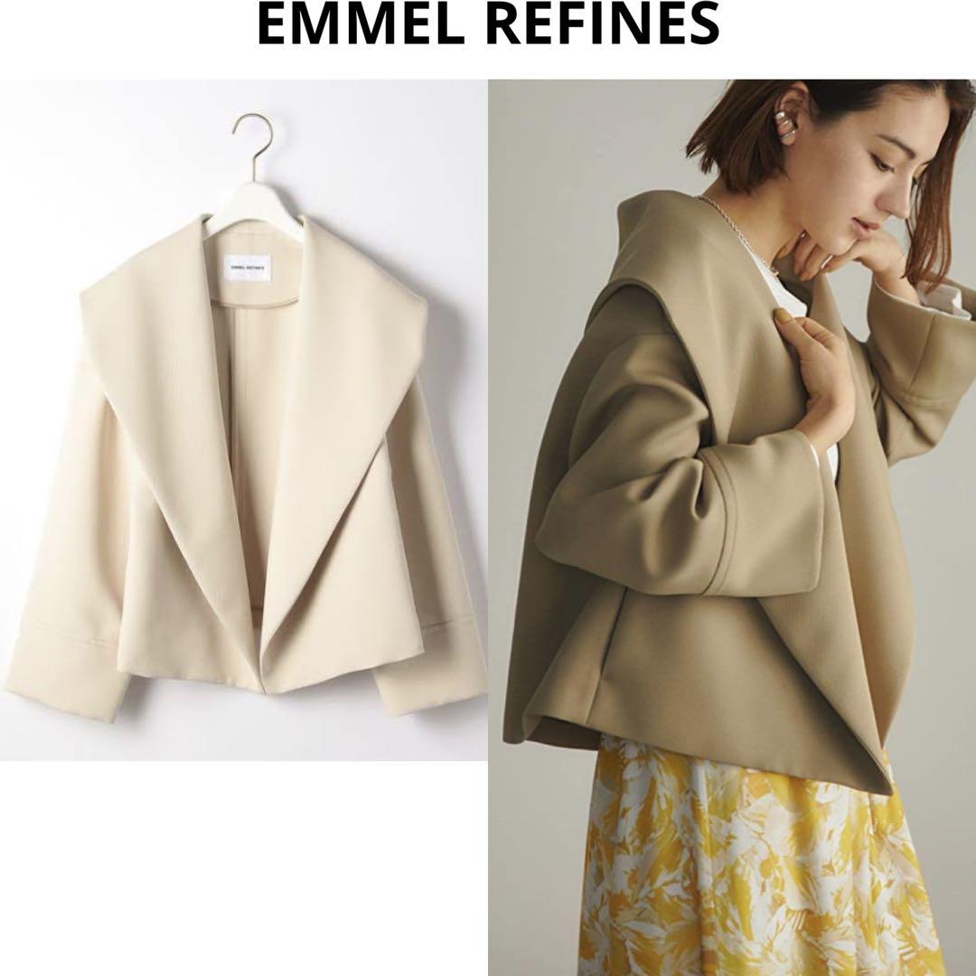 EMMEL REFINES ビッグショール スプリングコート