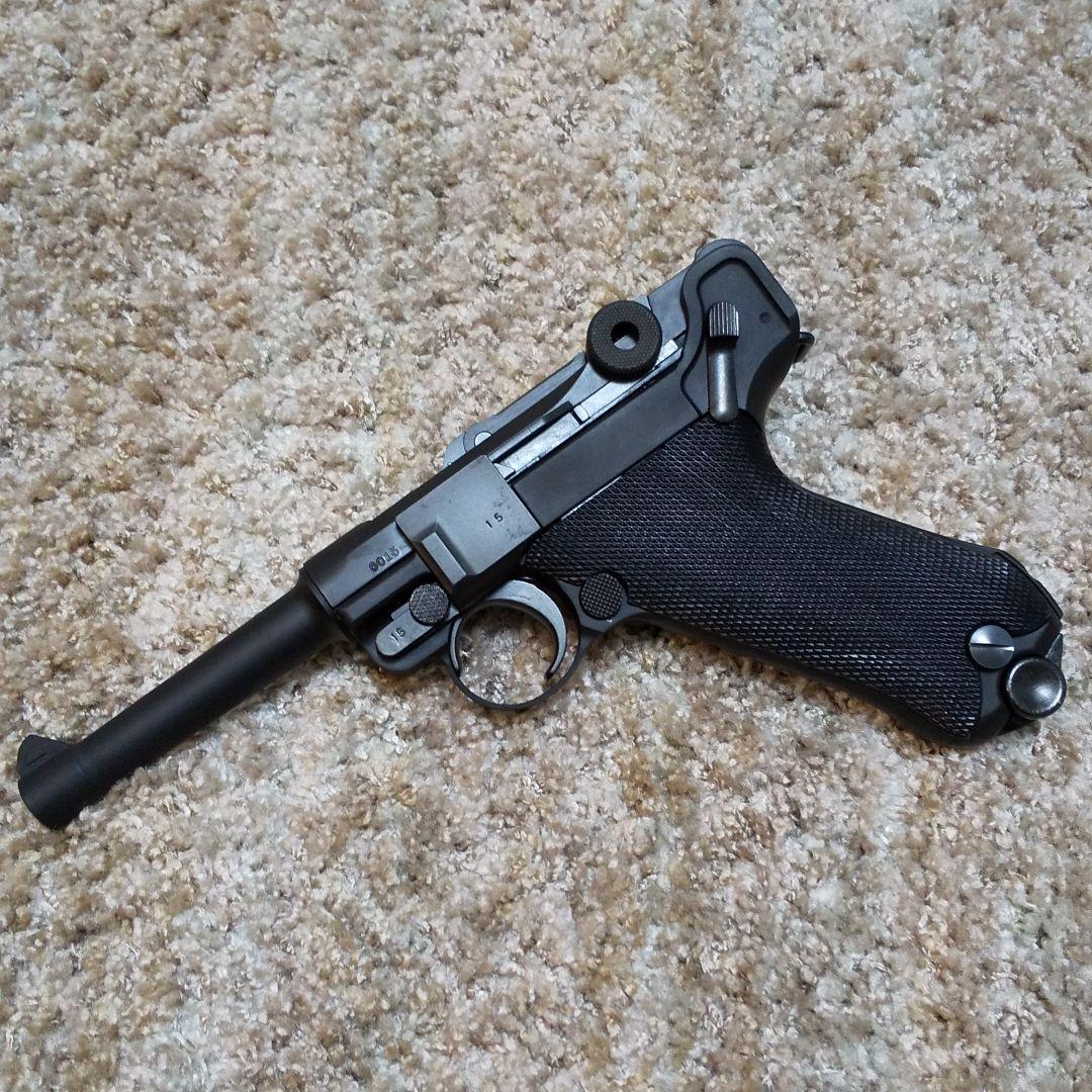 Amazon | タナカ LUGER P08 4inch Heavy Weight Gas Blowback 18