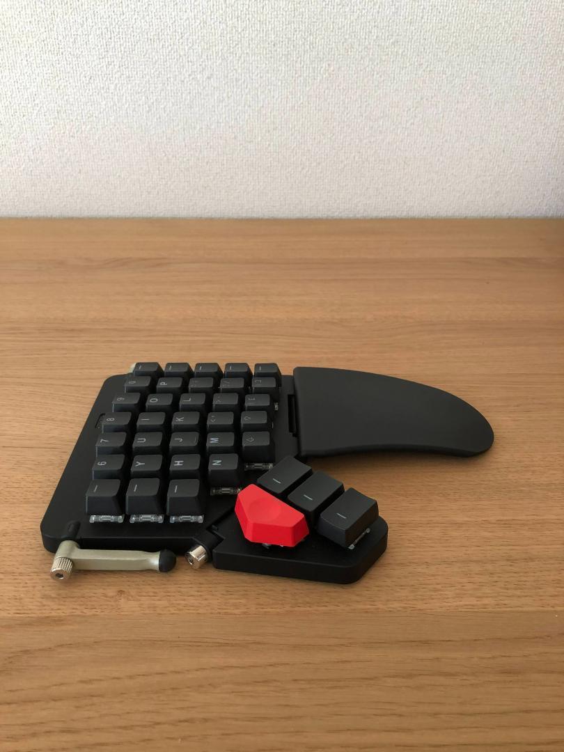 MoonLander Mark I 左右分離型 エルゴノミクス キーボード 黒