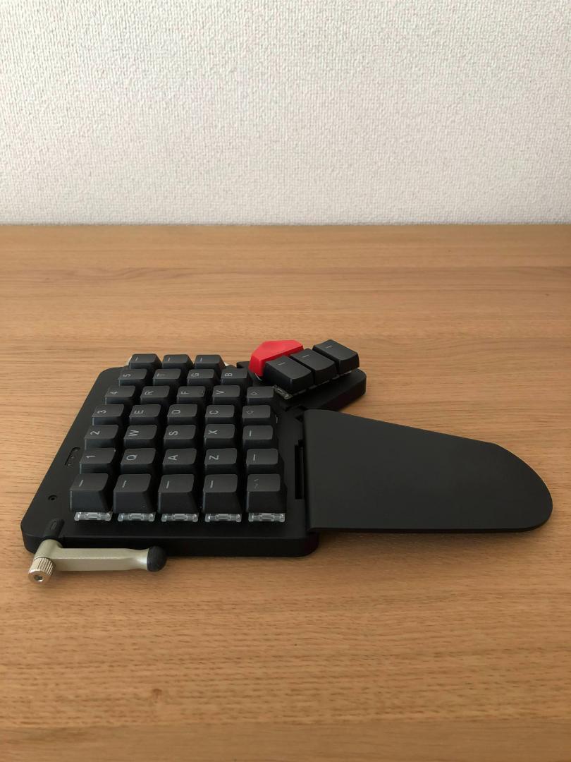 MoonLander Mark I 左右分離型 エルゴノミクス キーボード 黒