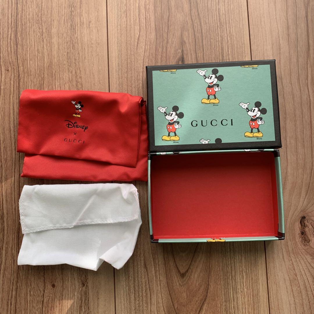 【ほぼ未使用】GUCCIミッキー カードケース