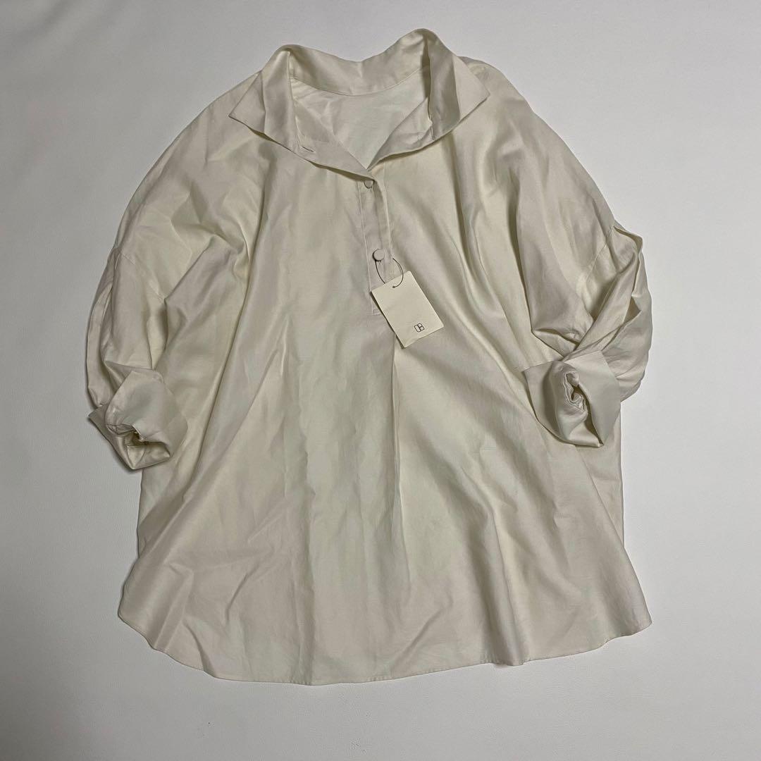 未使用品 24SS【ヴェルメイユパーイエナ】オーバー ブラウス
