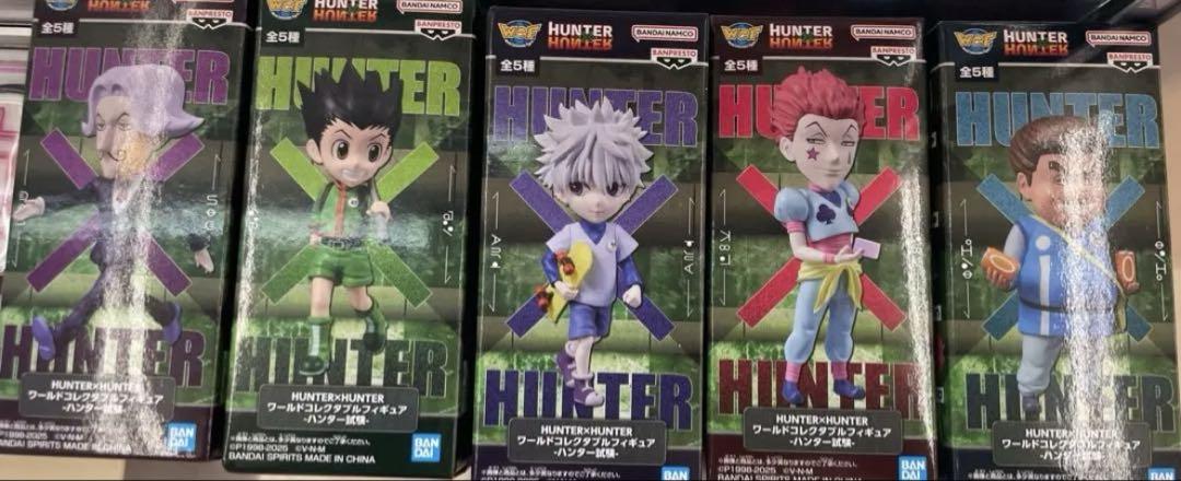 HUNTER×HUNTER ワールドコレクタブルフィギュア ハンター試験 5種 HUNTER×HUNTER ワールドコレクタブルフィギュア-ハンター試験- 5